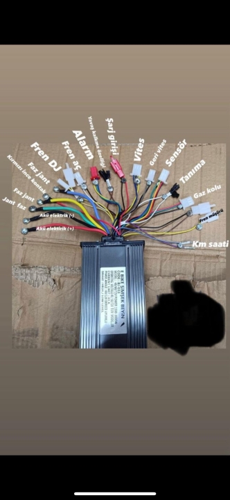 E-BİKE 48V-60V-72V / 1500W ŞİMŞEK CDİ AKILLI BEYİN
