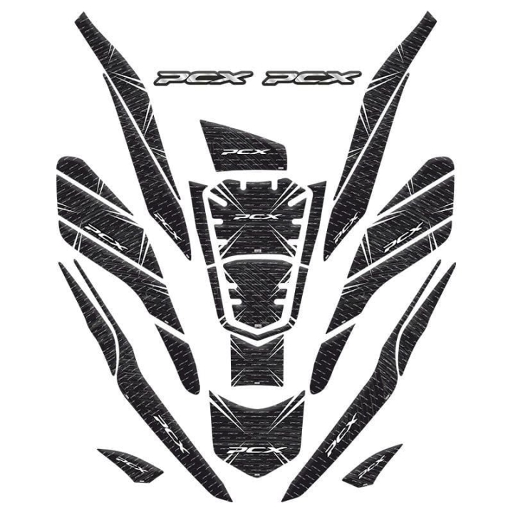 HONDA PCX 125 2021*22*23*2024 UYUMLU  TANK PAD SETİ 006