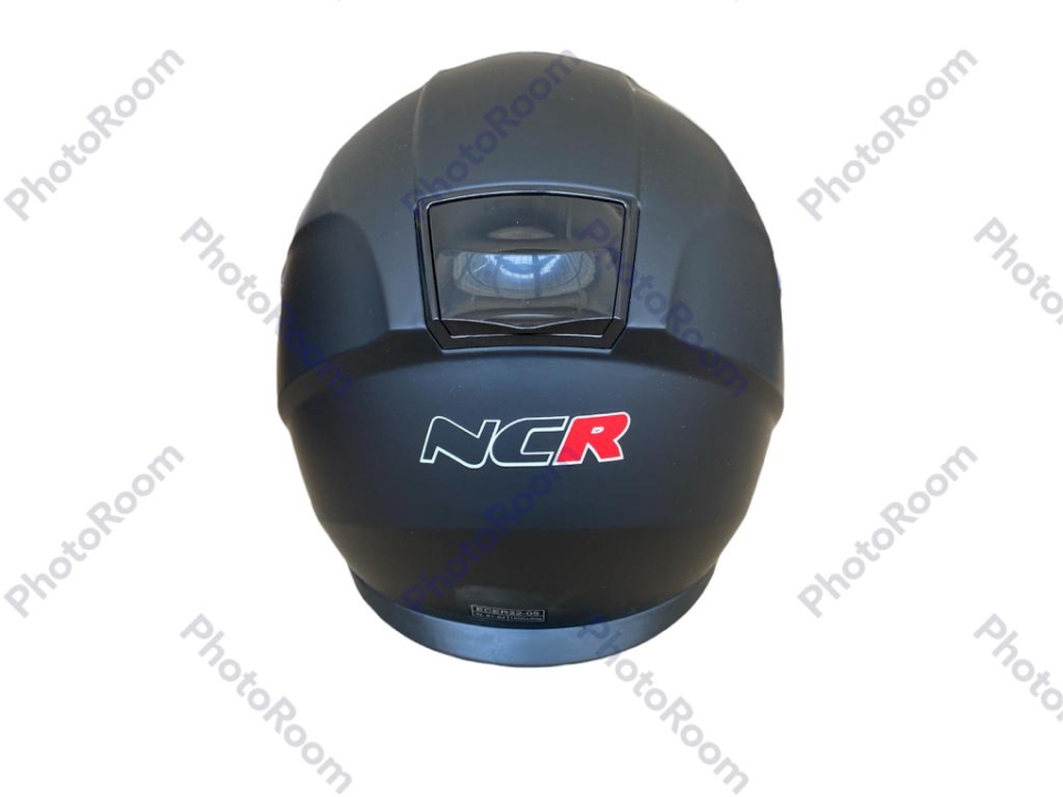 TAM KAPALI KASK MAT SİYAH S BEDEN NCR