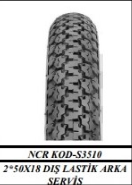 DIŞ 2*50*18 ARKA TİP SERVİS
