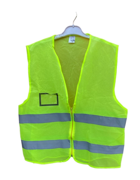 MOTOSİKLET REFLEKTÖR YELEK FERMUARLI (1181) XL BDN
